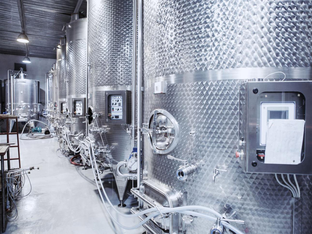 Equipamiento para vino naranja